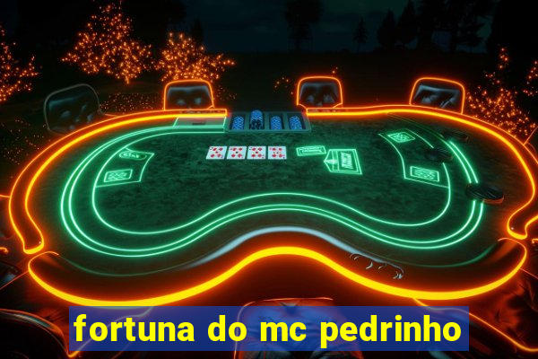 fortuna do mc pedrinho