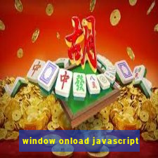 window onload javascript