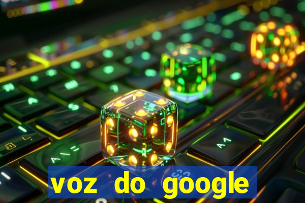 voz do google tradutor homem