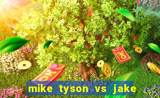 mike tyson vs jake paul assistir online