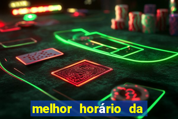 melhor horário da madrugada para jogar fortune tiger