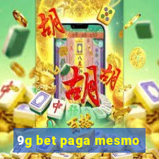 9g bet paga mesmo