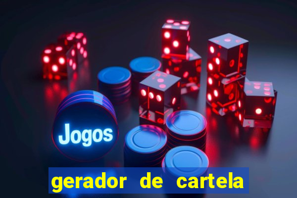 gerador de cartela de bingo