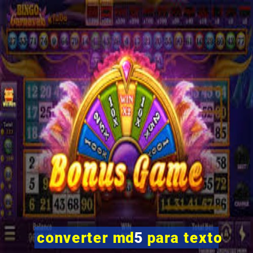 converter md5 para texto