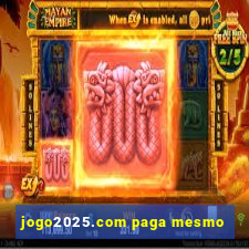 jogo2025.com paga mesmo