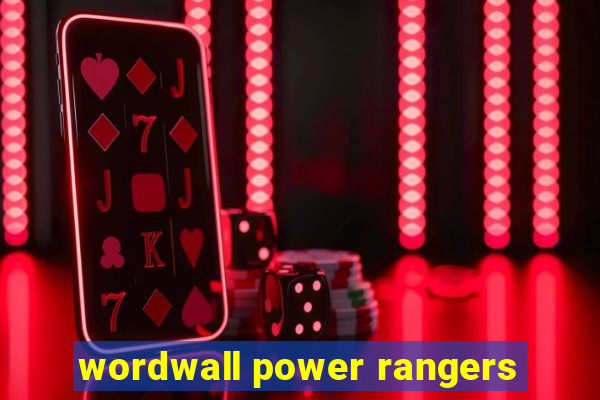 wordwall power rangers