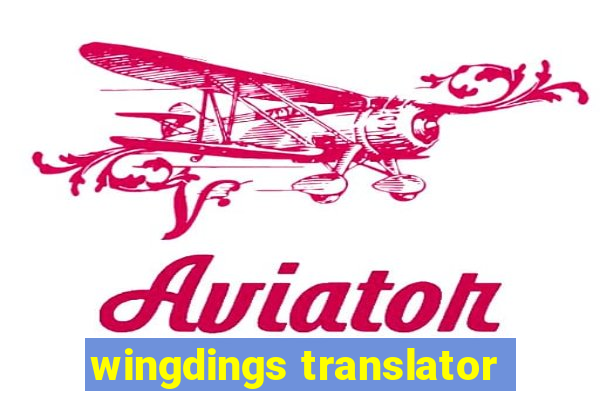 wingdings translator